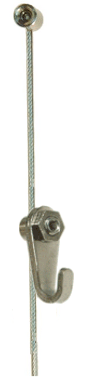 Colgador manual con cable de acero Doméstico